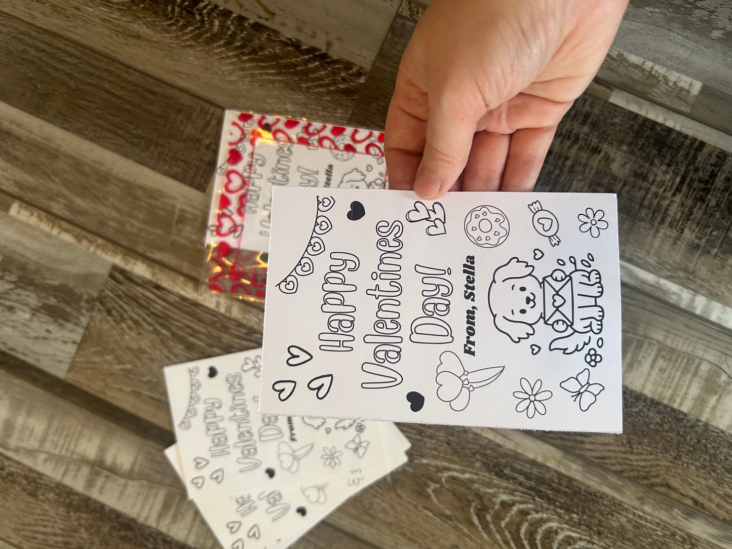 Valentine’s Day Coloring Sheet - Pack or Individual