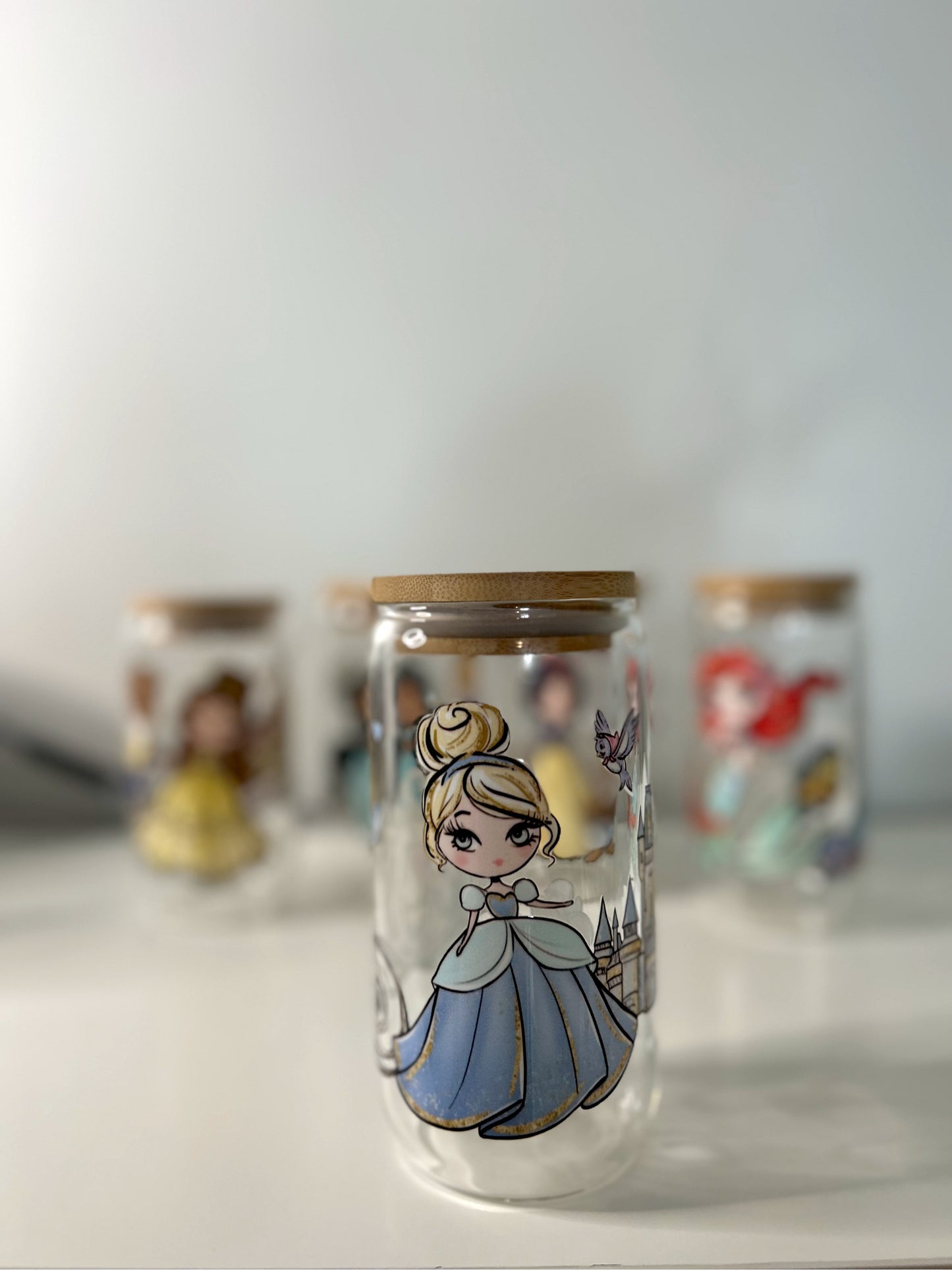 Princess Ella Glass Can