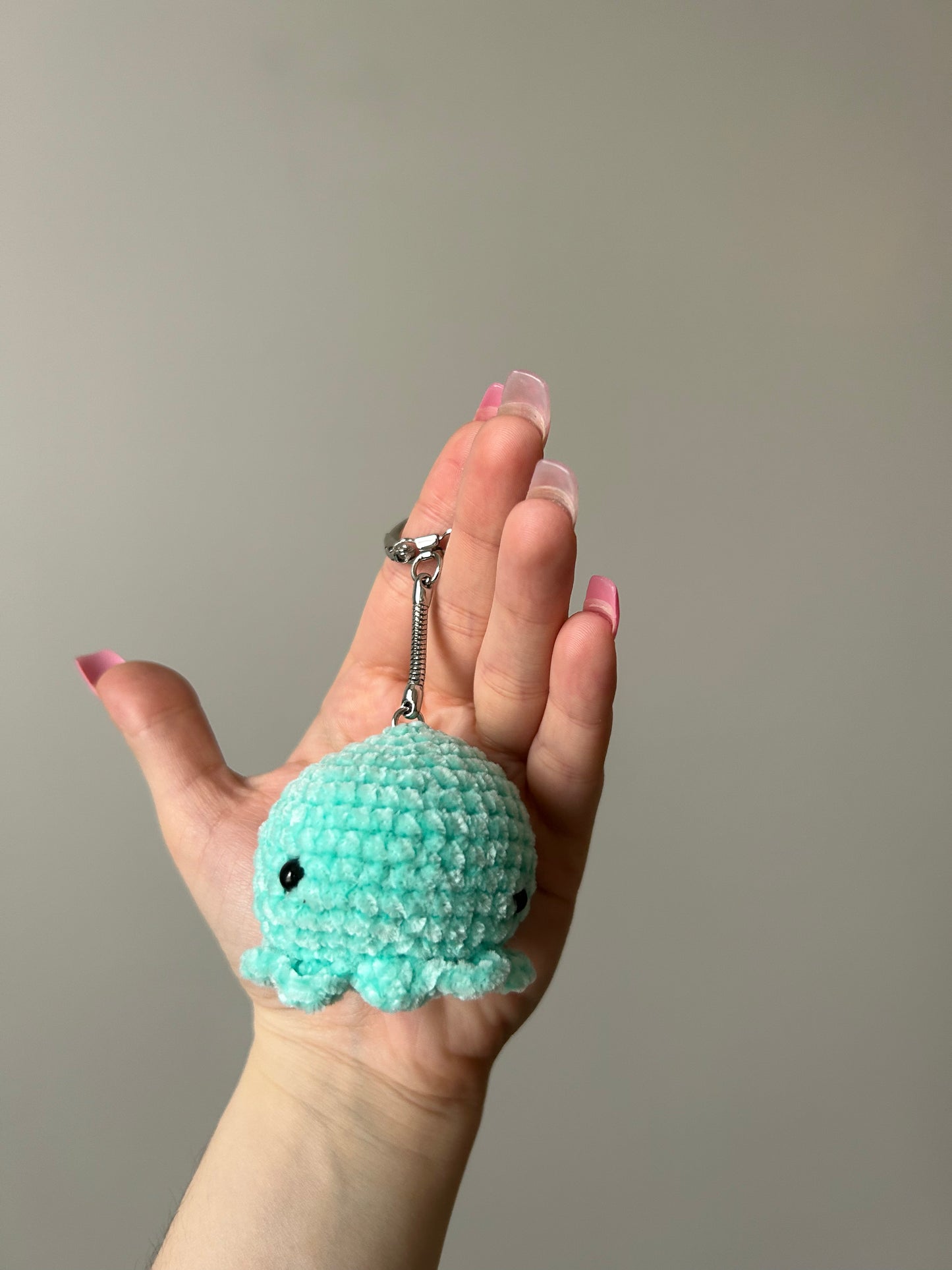 Octopus Keychain/ Backpack Charm