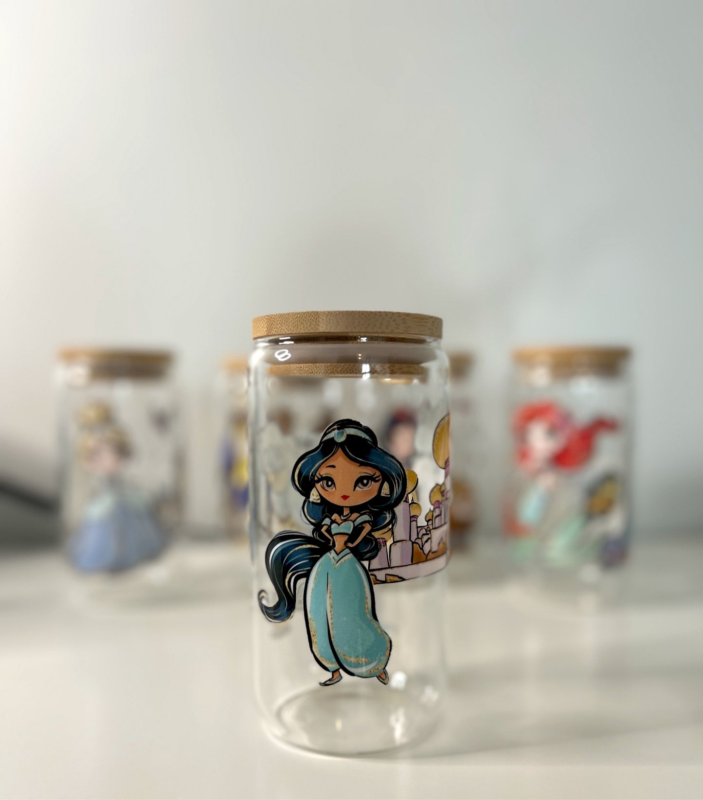 Genie Princess Glass Can