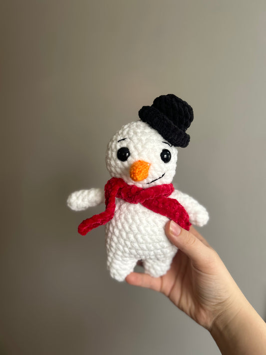 Snowman with top hat