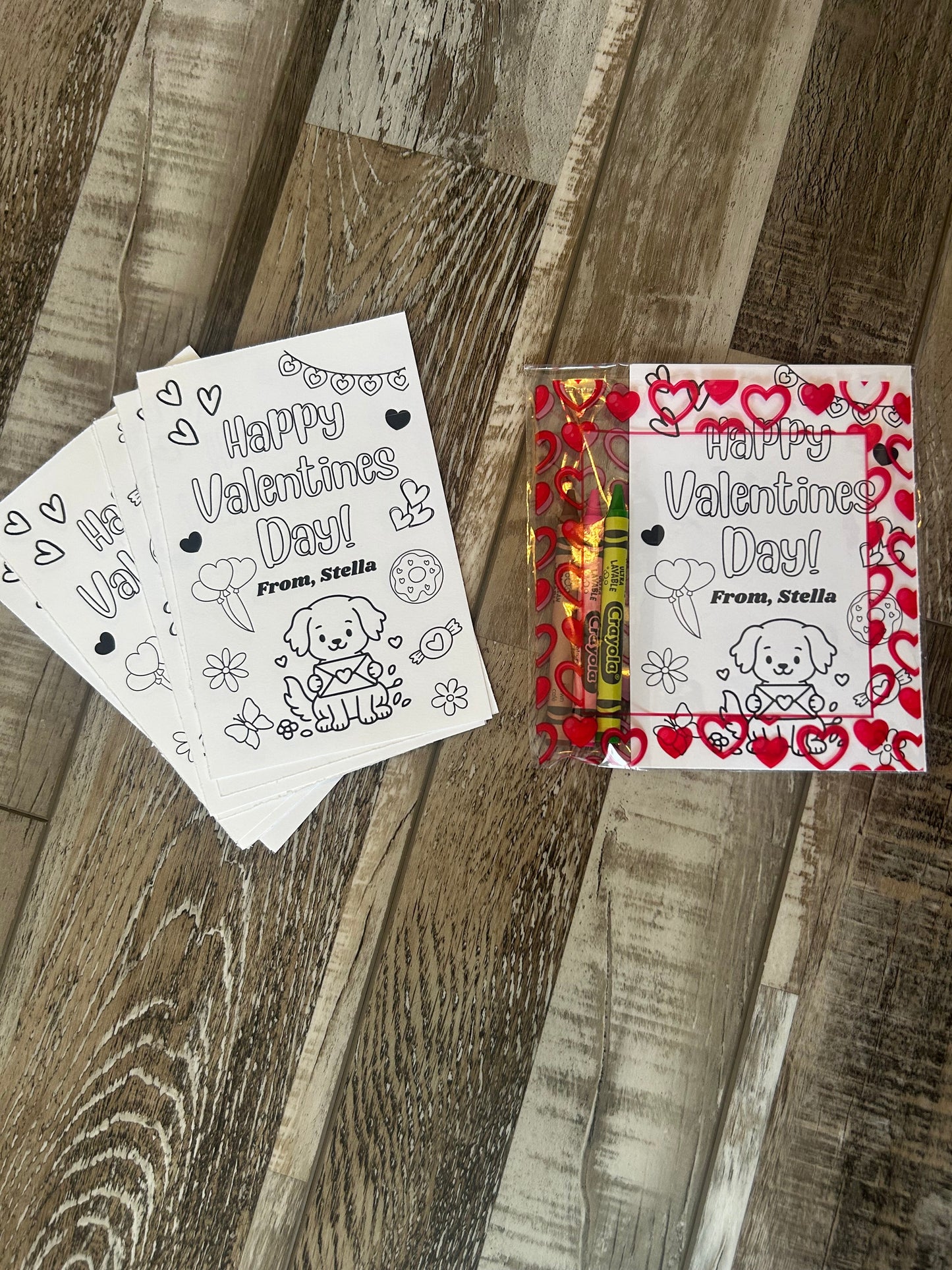 Valentine’s Day Coloring Sheet - Pack or Individual