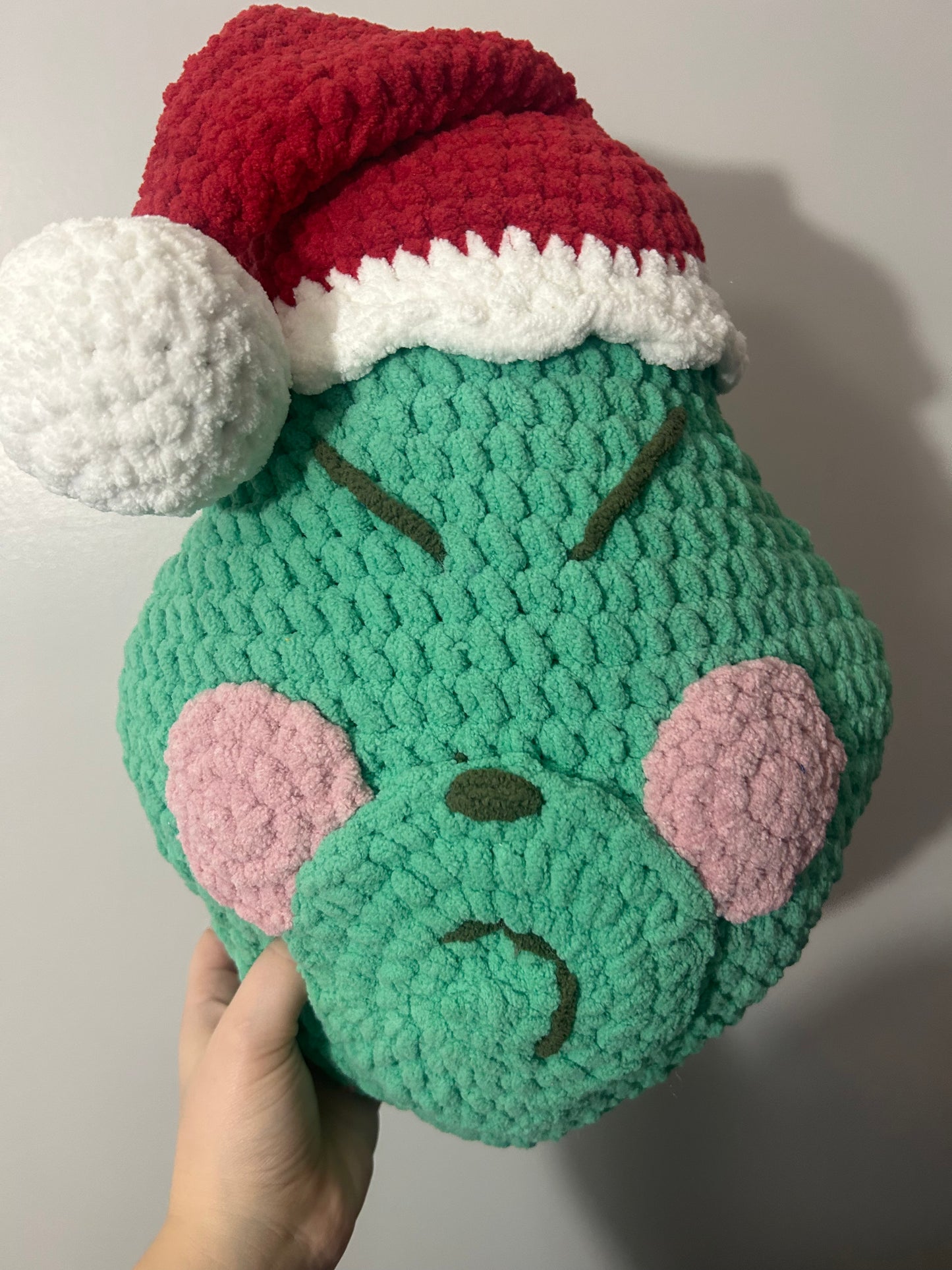Grinch pillow