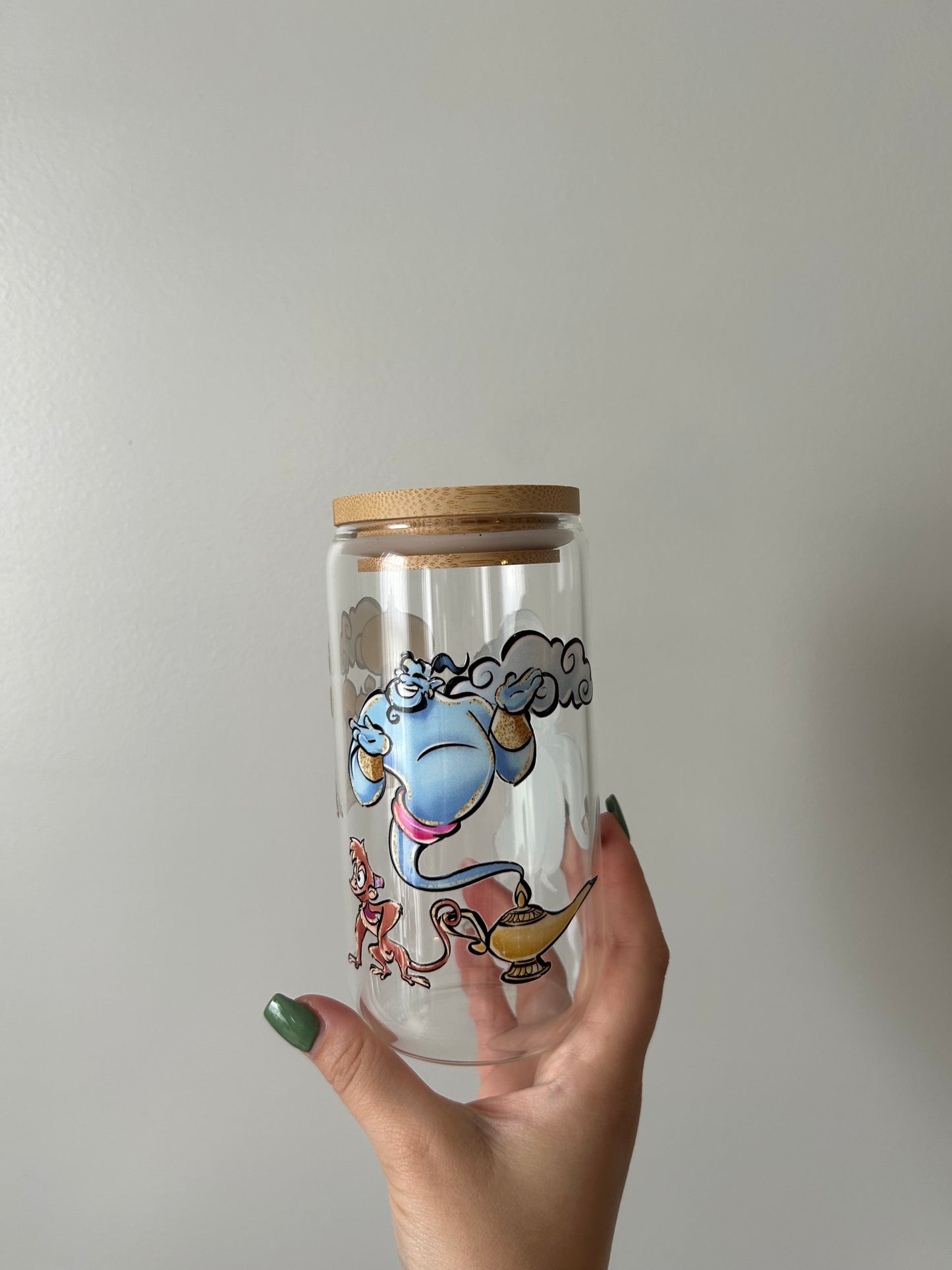 Genie Princess Glass Can