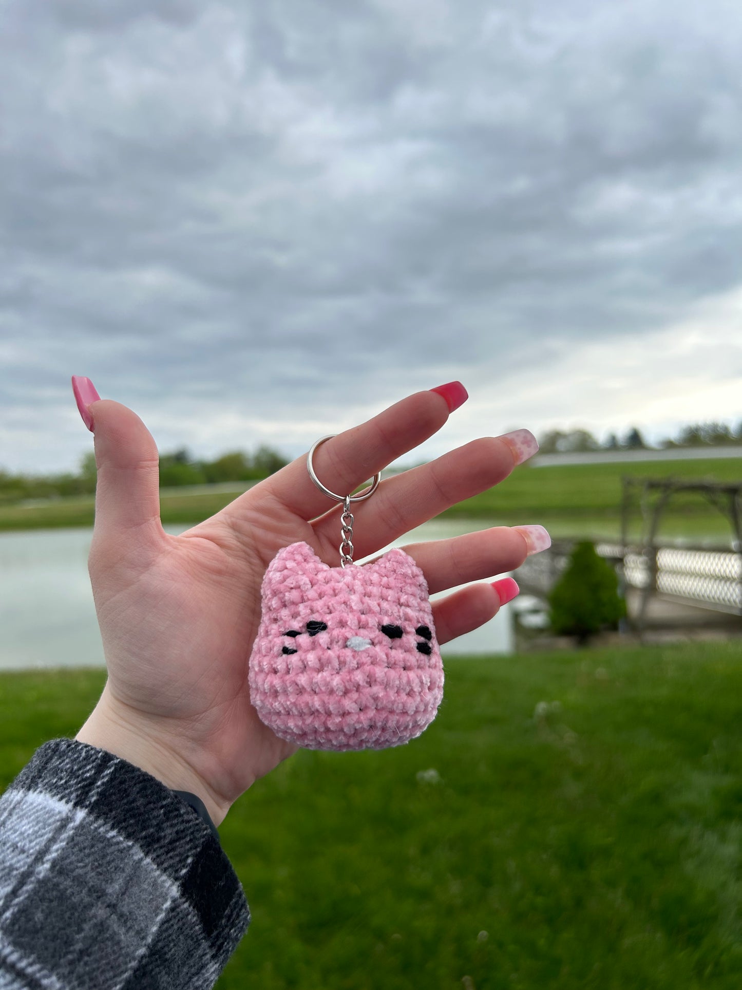Cat Keychain/ Backpack Charm