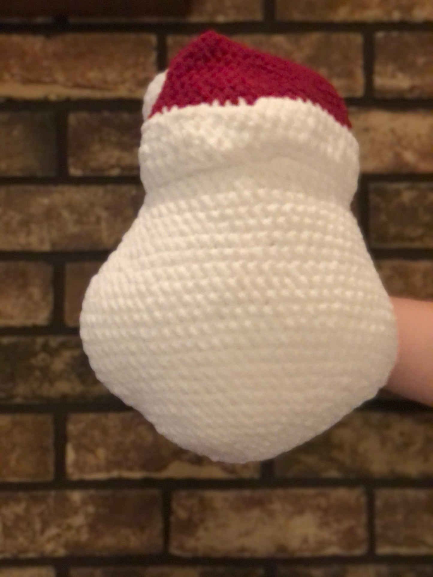 Santa Pillow, Decorative Holiday Pillow - Made to Order