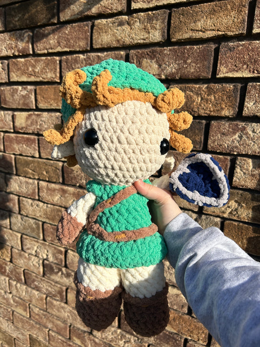 Link Plushie, Legend of Zelda - Made to Order