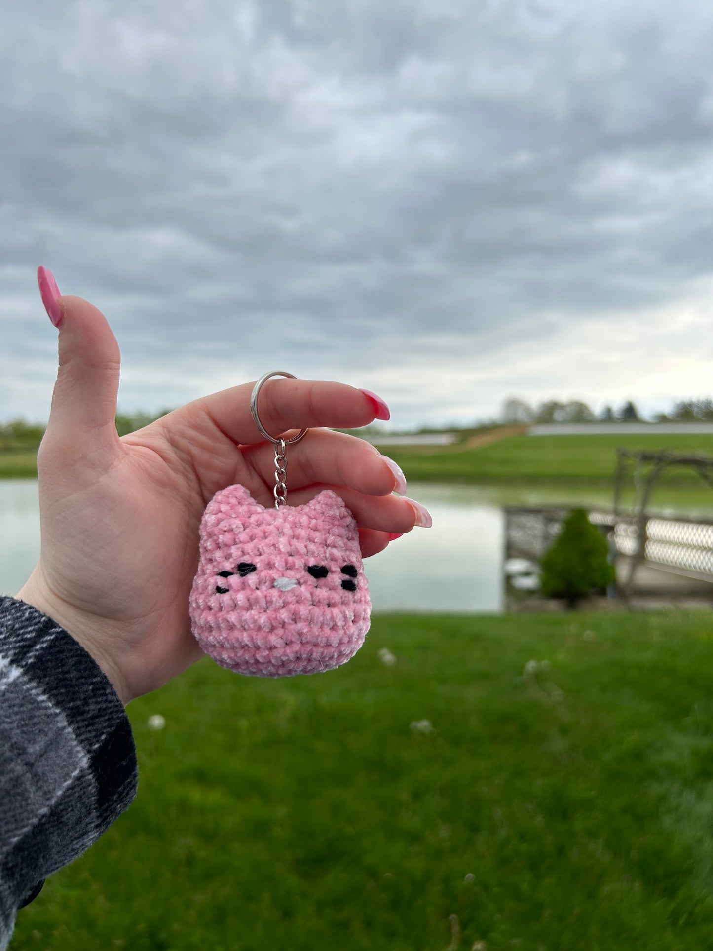 Cat Keychain/ Backpack Charm