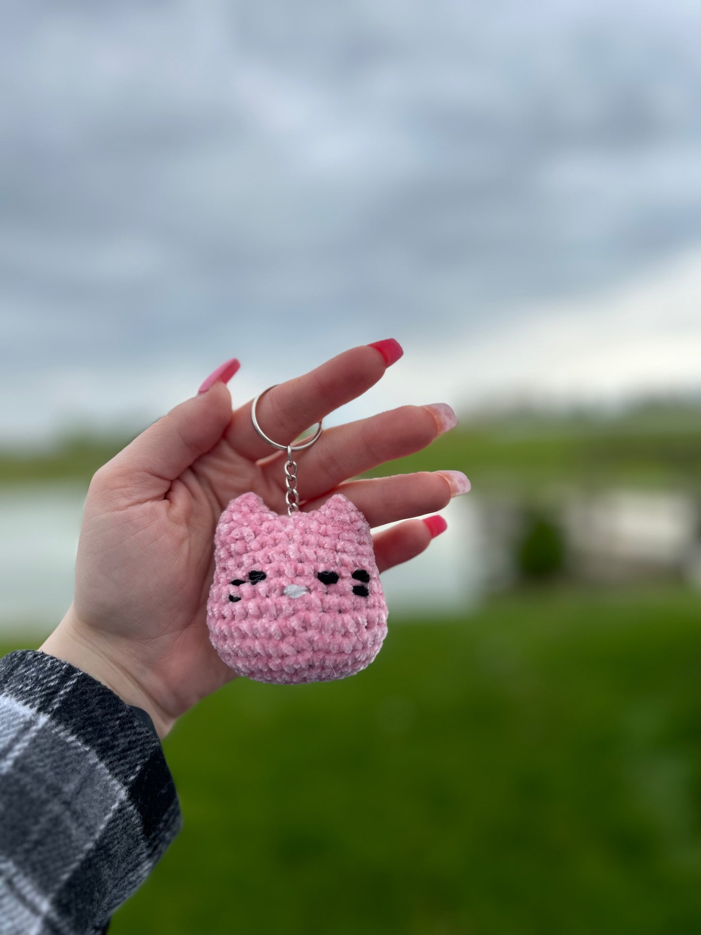 Cat Keychain/ Backpack Charm