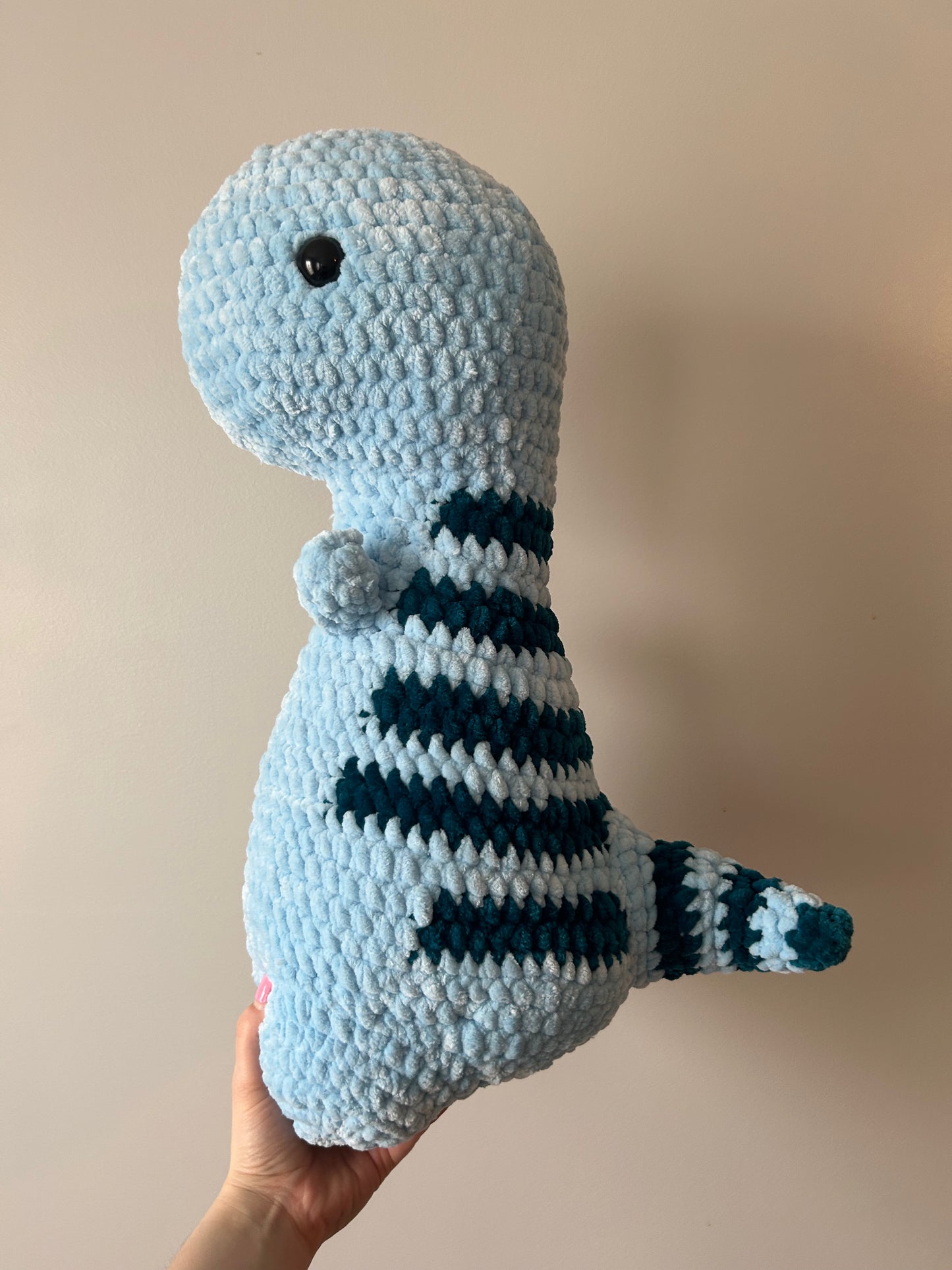 Jumbo Blue and Emerald Dino- Made to Order