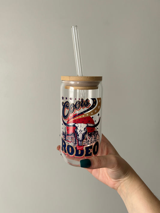 Coors Ranch Glass Can