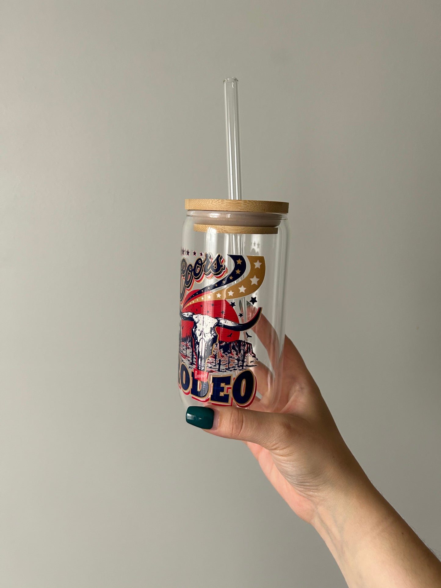 Coors Ranch Glass Can