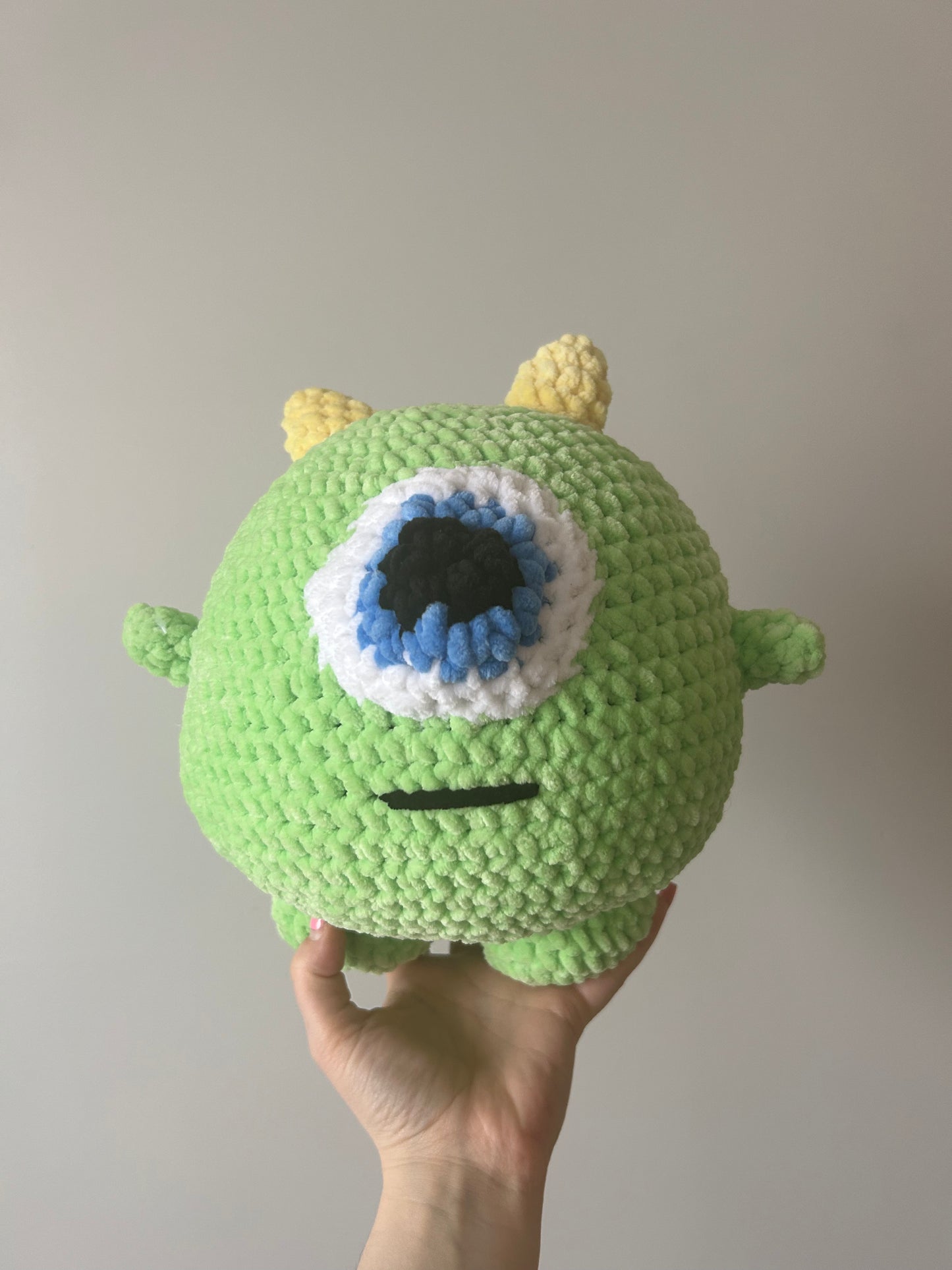 Green One-Eyed Monster Plushie