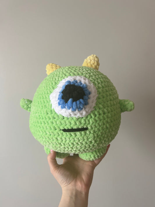 Green One-Eyed Monster Plushie