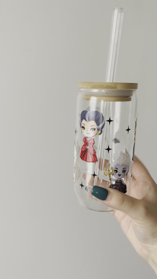 Villians Glass Can